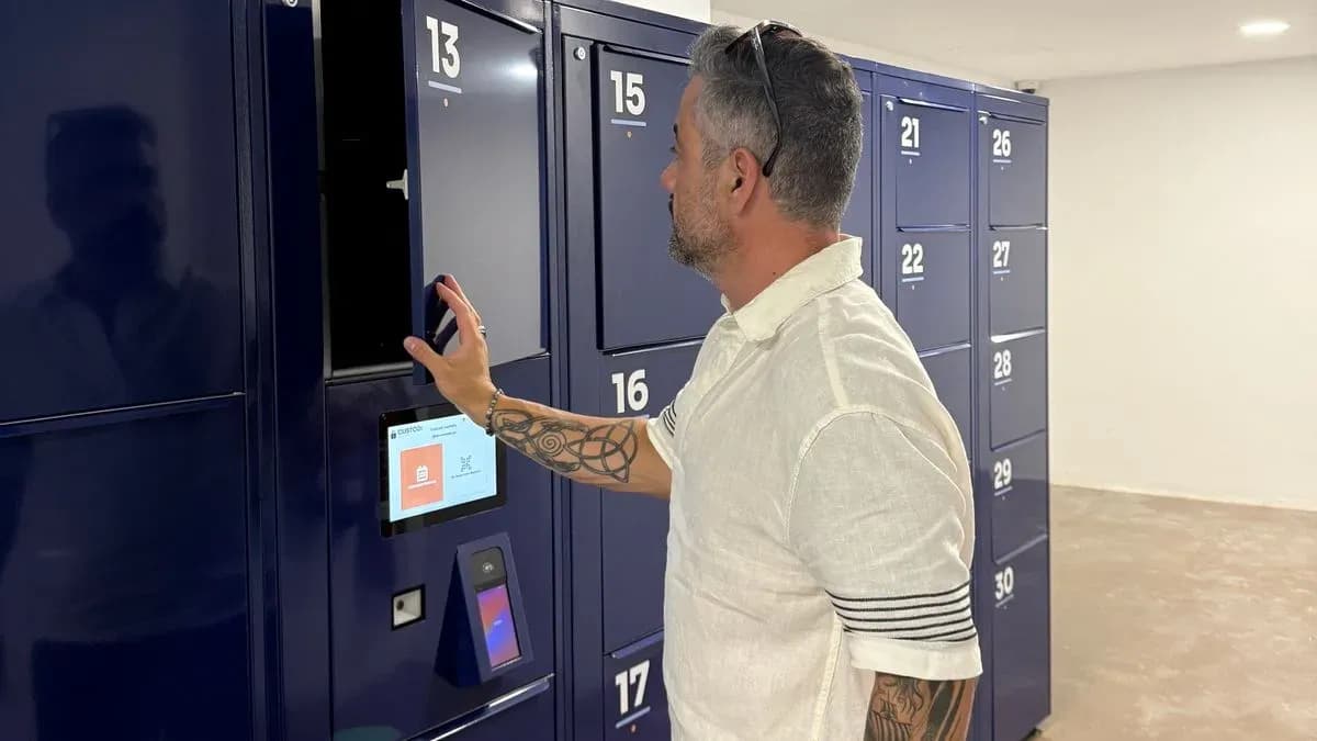 Custodi Lockers abre en la Esquerra de l'Eixample: consigna automática 24/7 a un paso de Rambla de Catalunya